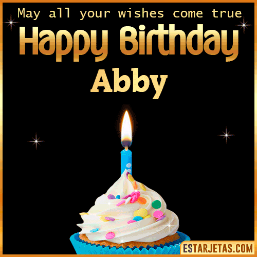 Cake Gif Happy Birthday  Abby