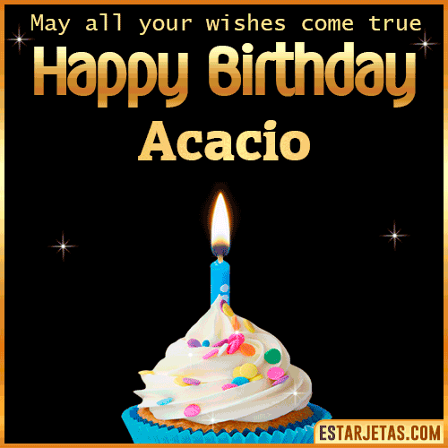 Cake Gif Happy Birthday  Acacio