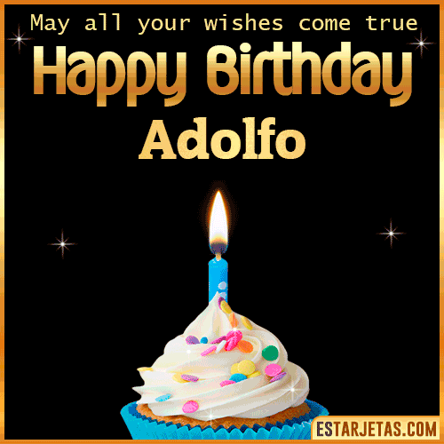 Cake Gif Happy Birthday  Adolfo