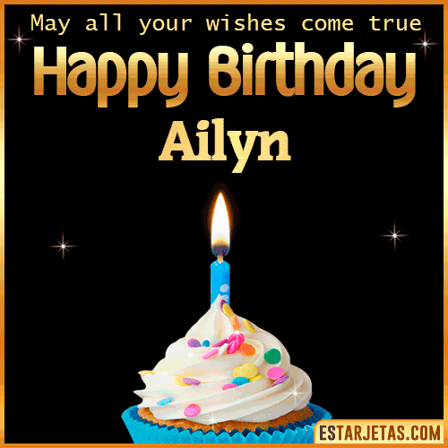 Cake Gif Happy Birthday  Ailyn