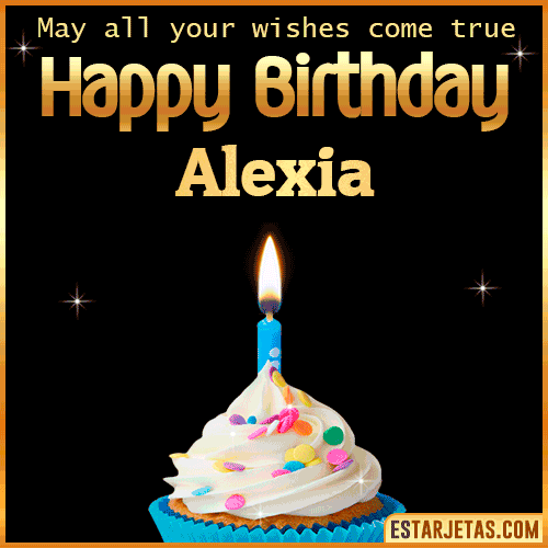 Cake Gif Happy Birthday  Alexia