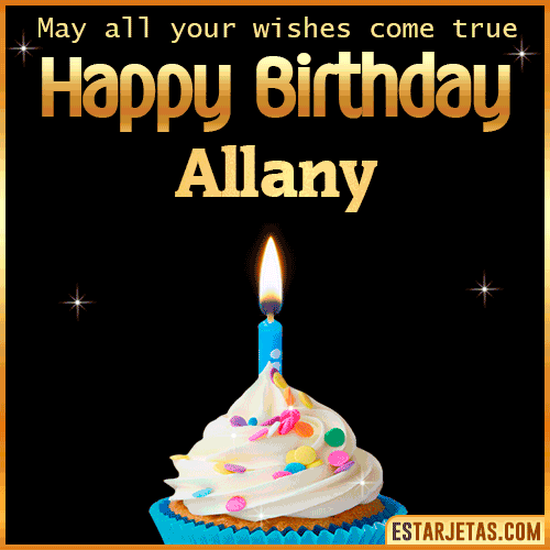 Cake Gif Happy Birthday  Allany