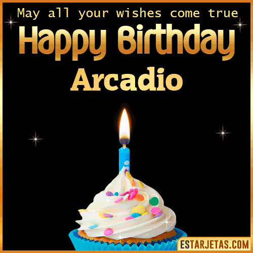 Cake Gif Happy Birthday  Arcadio