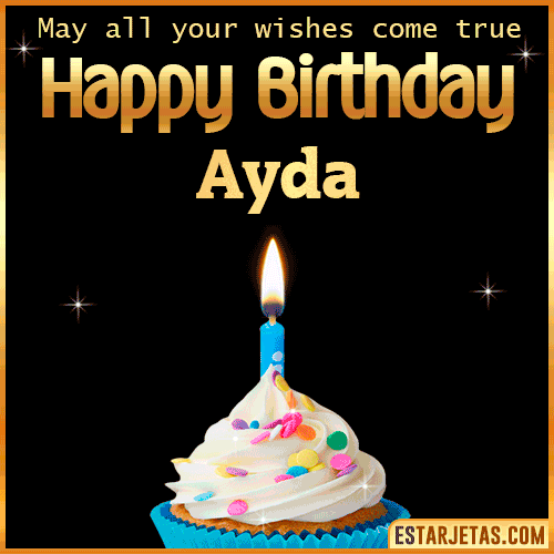 Cake Gif Happy Birthday  Ayda