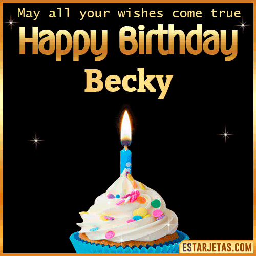 Cake Gif Happy Birthday  Becky