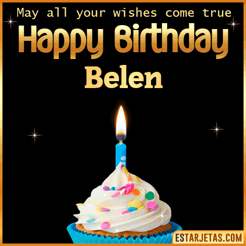 Cake Gif Happy Birthday  Belen