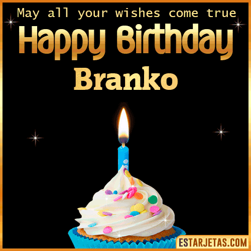 Cake Gif Happy Birthday  Branko