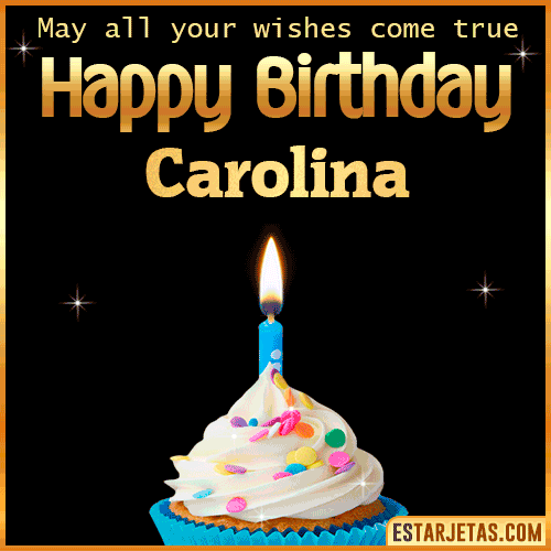 Cake Gif Happy Birthday  Carolina