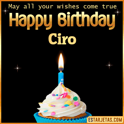 Cake Gif Happy Birthday  Ciro