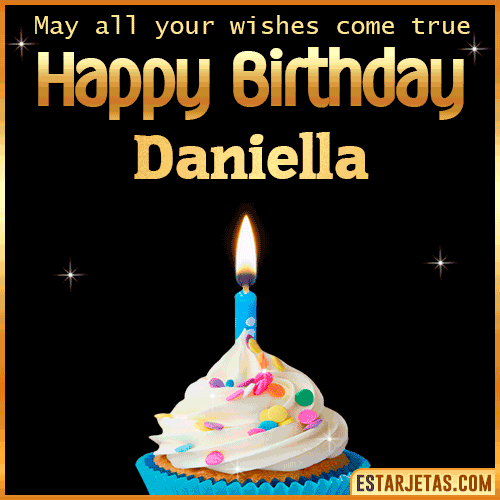 Cake Gif Happy Birthday  Daniella