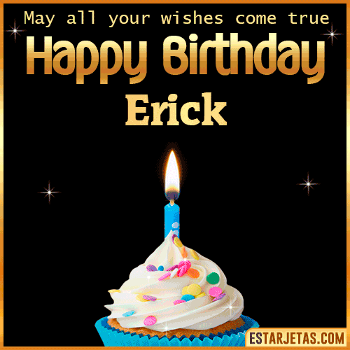 Cake Gif Happy Birthday  Erick