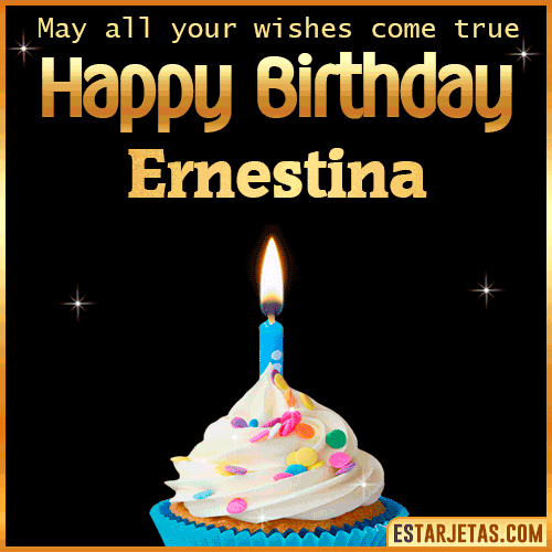 Cake Gif Happy Birthday  Ernestina