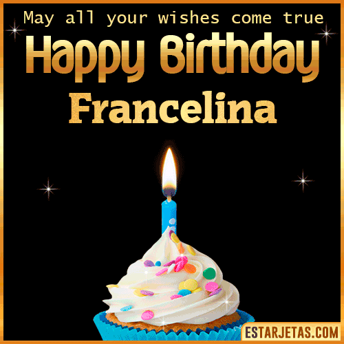 Cake Gif Happy Birthday  Francelina
