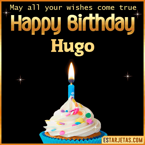 Cake Gif Happy Birthday  Hugo