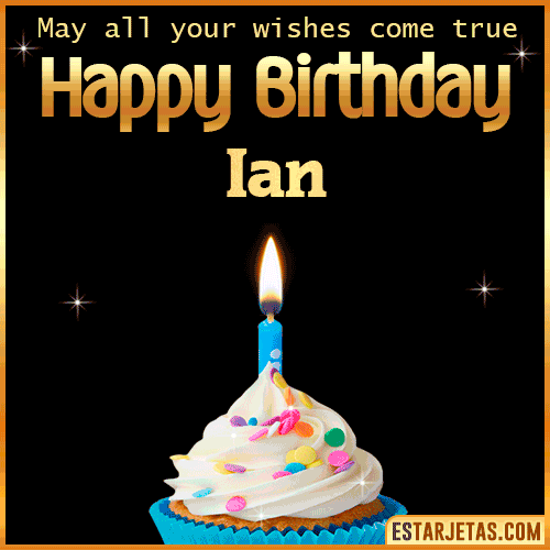 Cake Gif Happy Birthday  Ian