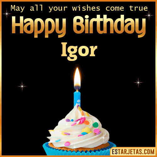 Cake Gif Happy Birthday  Igor