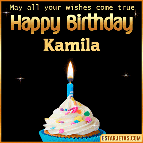 Cake Gif Happy Birthday  Kamila