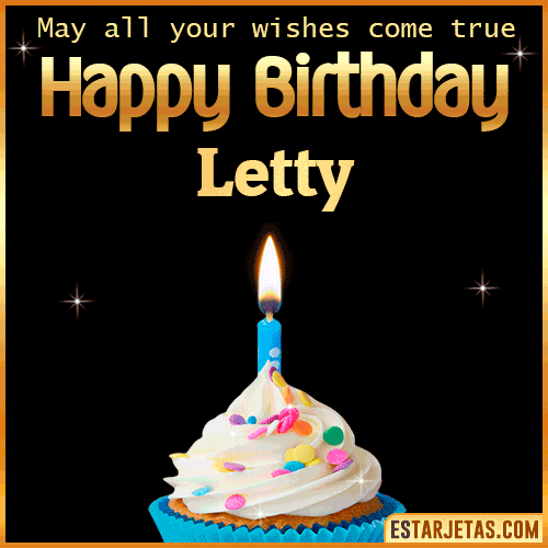 Cake Gif Happy Birthday  Letty