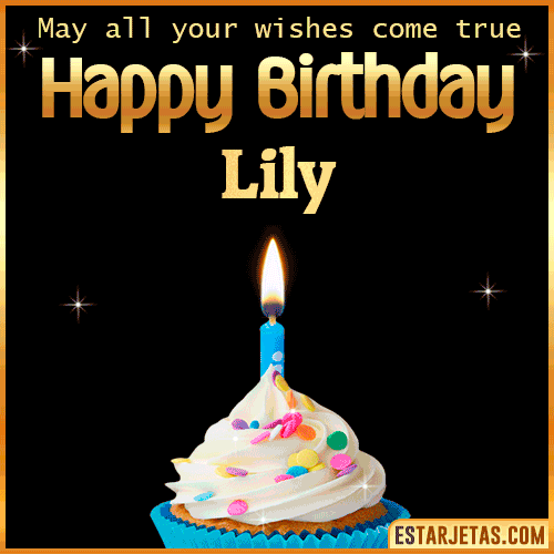 Cake Gif Happy Birthday  Lily
