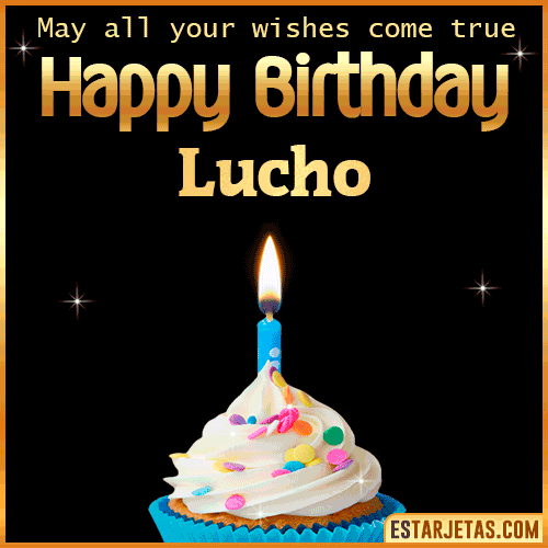 Cake Gif Happy Birthday  Lucho