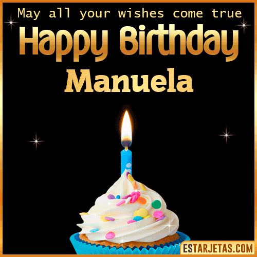 Cake Gif Happy Birthday  Manuela