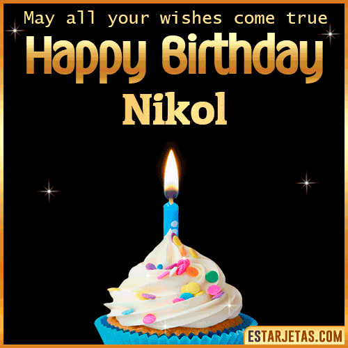 Cake Gif Happy Birthday  Nikol