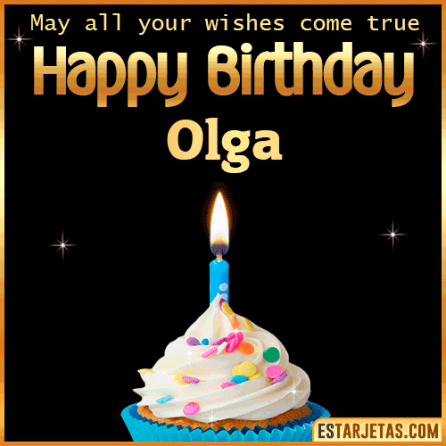 Cake Gif Happy Birthday  Olga