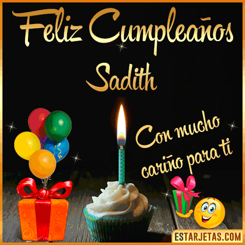 Feliz Cumple gif  Sadith