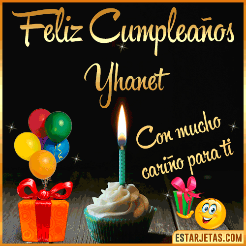 Feliz Cumple gif  Yhanet