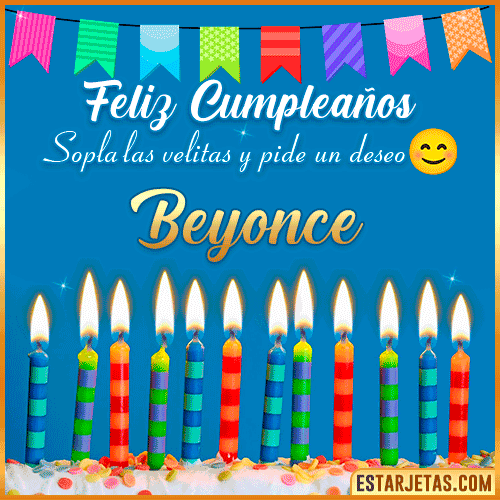 Feliz Cumpleaños Gif  Beyonce