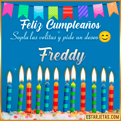Feliz Cumpleaños Gif  Freddy