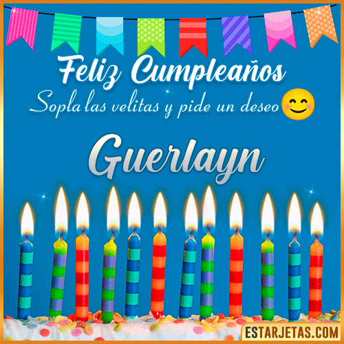 Feliz Cumpleaños Gif  Guerlayn