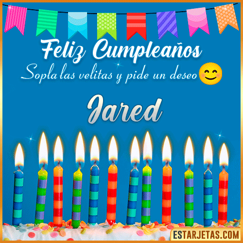 Feliz Cumpleaños Gif  Jared