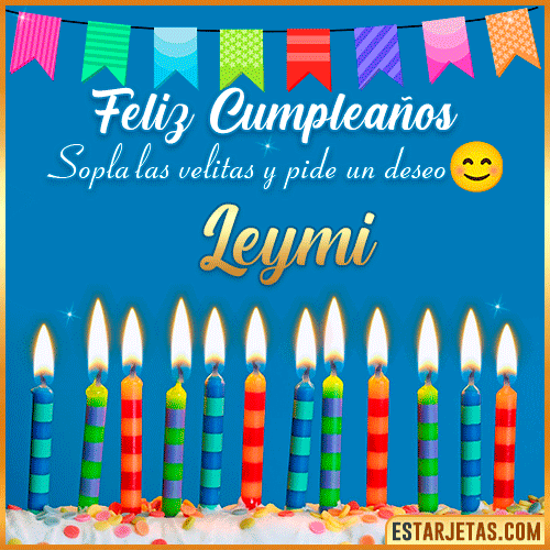 Feliz Cumpleaños Gif  Leymi