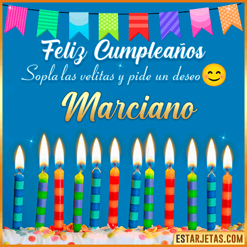 Feliz Cumpleaños Gif  Marciano