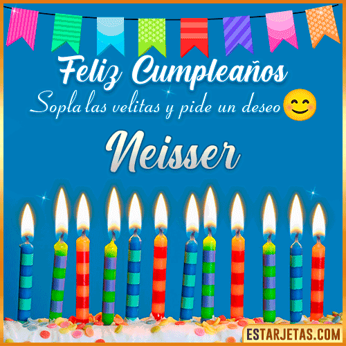 Feliz Cumpleaños Gif  Neisser