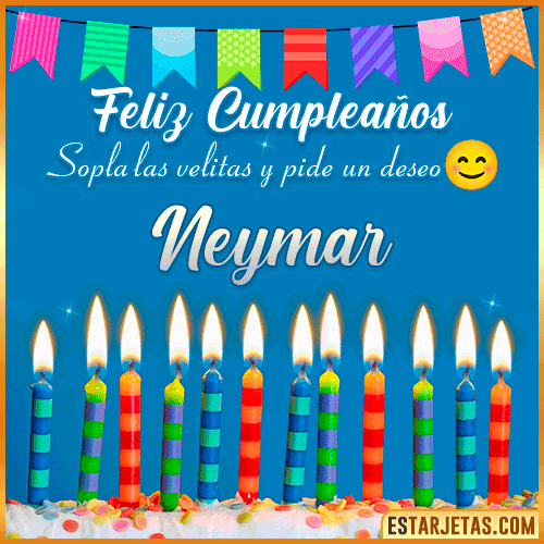 Feliz Cumpleaños Gif  Neymar