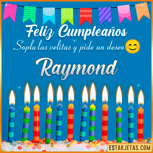Feliz Cumpleaños Gif  Raymond