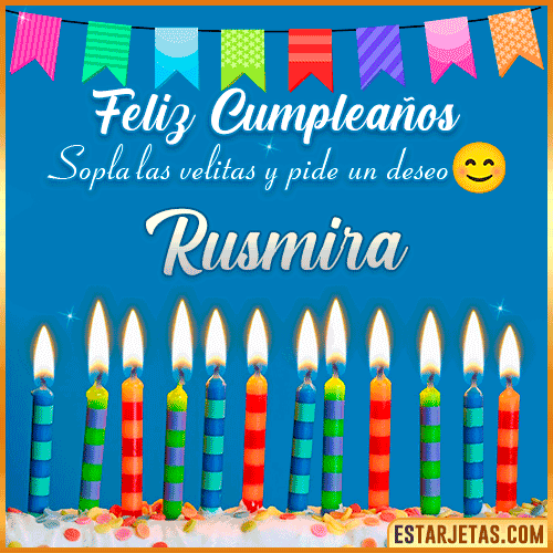 Feliz Cumpleaños Gif  Rusmira