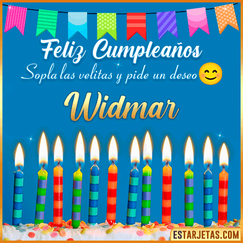 Feliz Cumpleaños Gif  Widmar