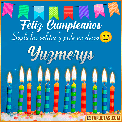 Feliz Cumpleaños Gif  Yuzmerys