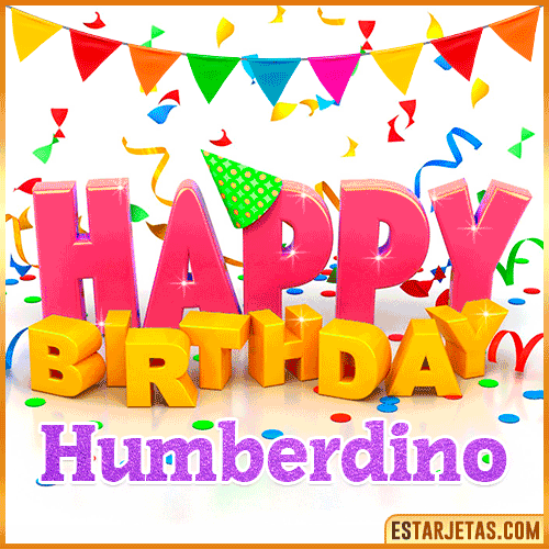 Gif Animated Happy Birthday  Humberdino