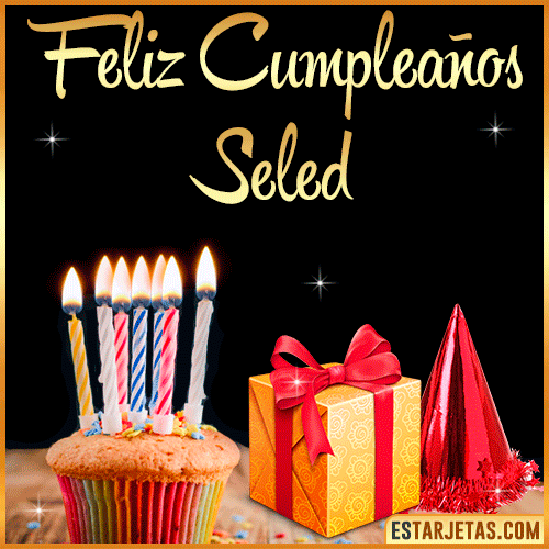 Gif de Feliz Cumpleaños  Seled