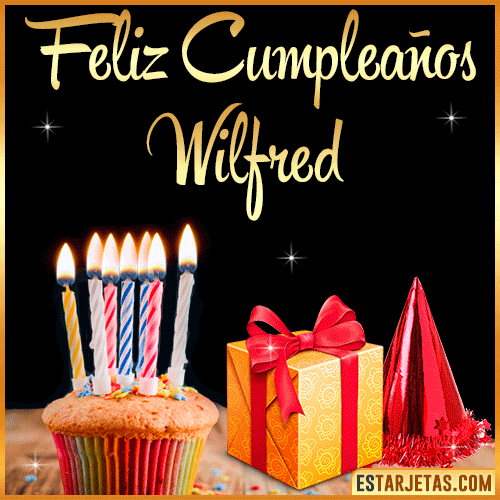 Gif de Feliz Cumpleaños  Wilfred