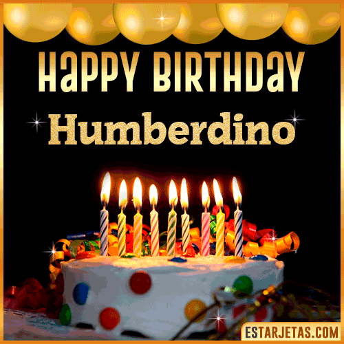 Gif happy Birthday Cake  Humberdino