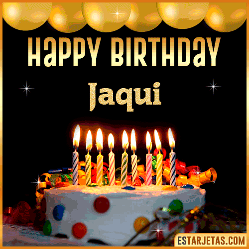 Gif happy Birthday Cake  Jaqui