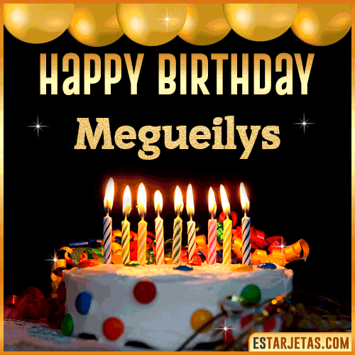 Gif happy Birthday Cake  Megueilys