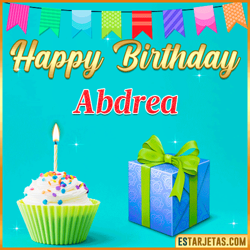 happy Birthday Cake  Abdrea