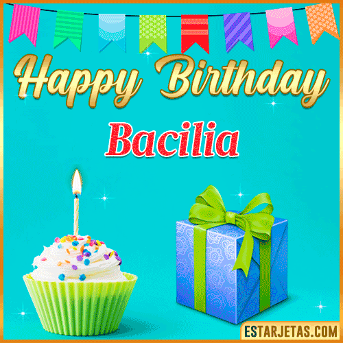 happy Birthday Cake  Bacilia
