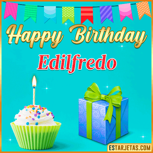 happy Birthday Cake  Edilfredo